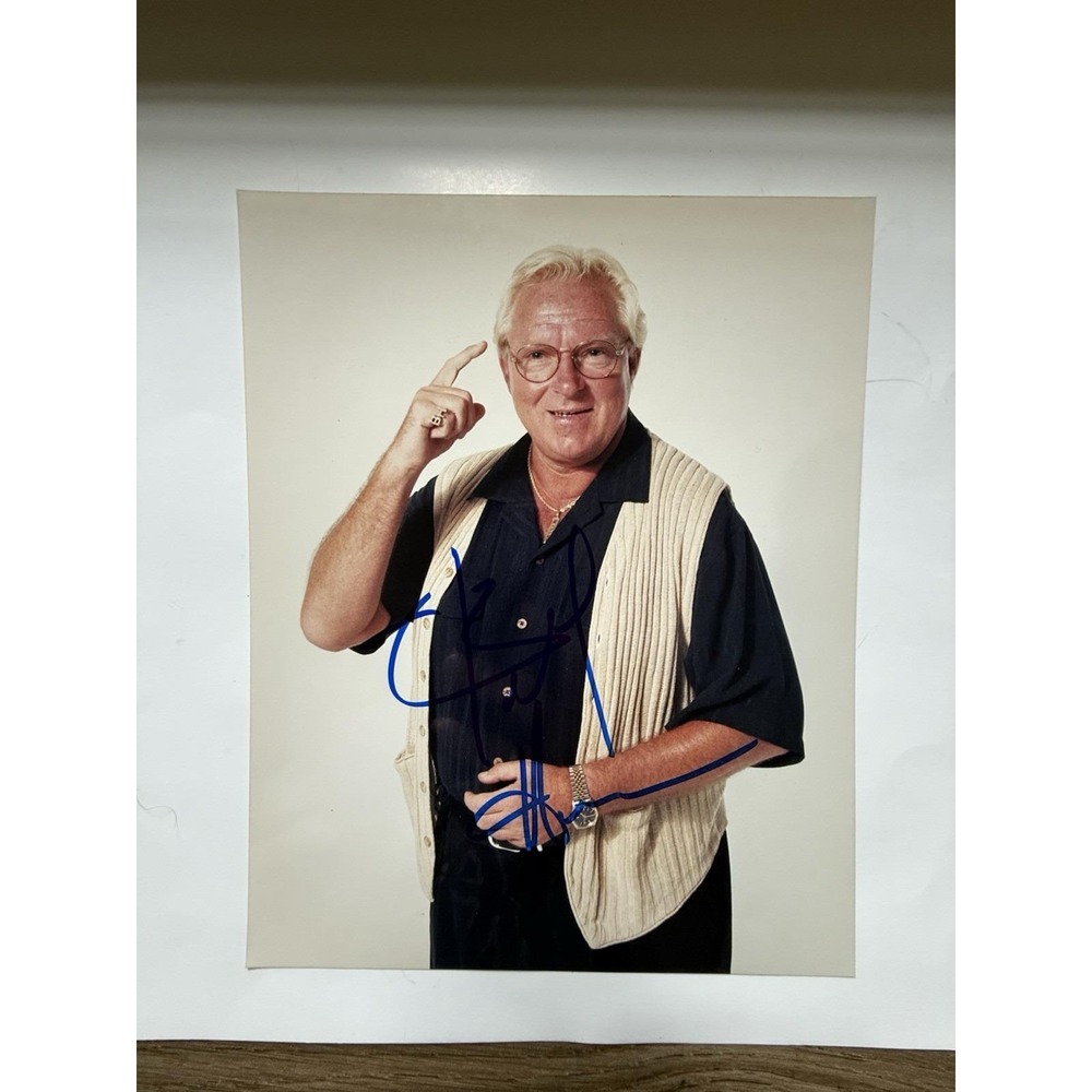 Bobby "The Brain" Heenan Signed WCW 8x10 Photo WWE WWF